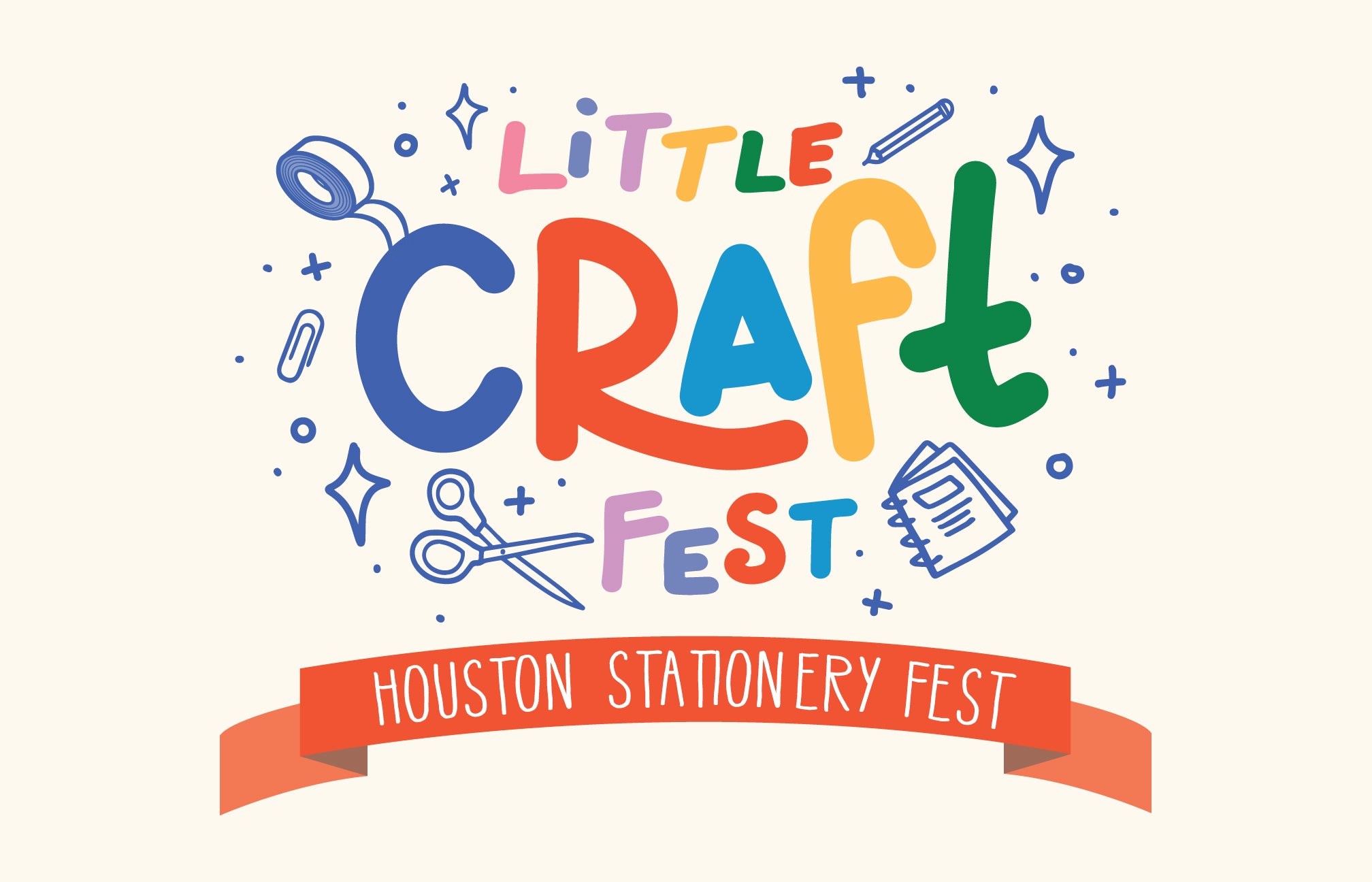 Load video: Little Craft Fest Logo Animation